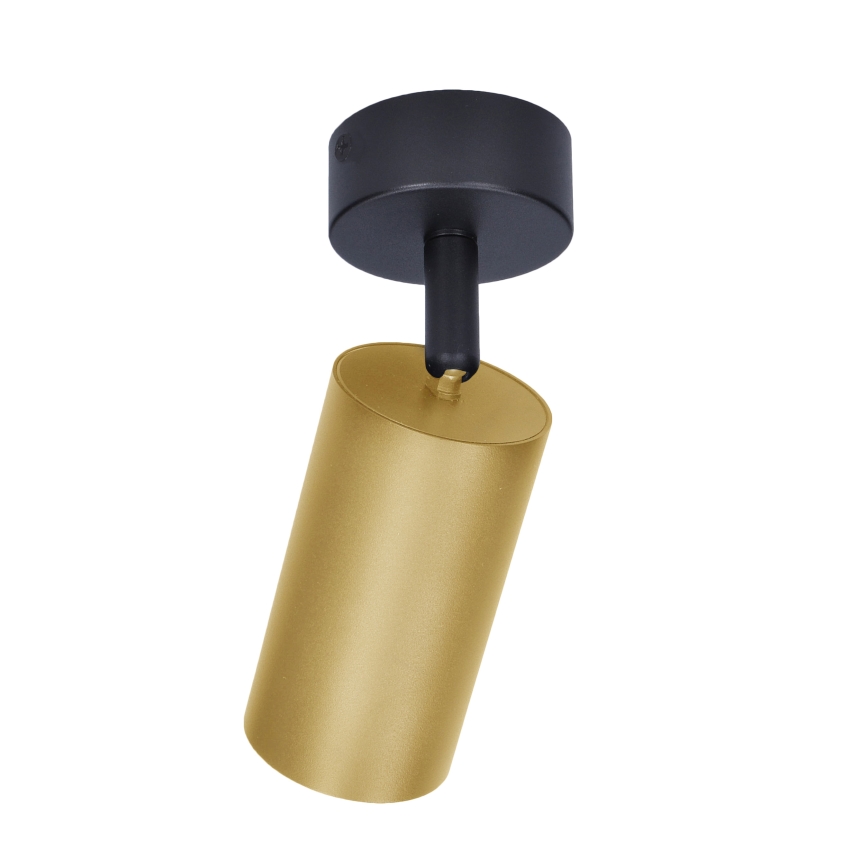 Brilagi - Akcentinis apšvietimas SELE GOLDEN 1xGU10/30W/230V juoda/auksas