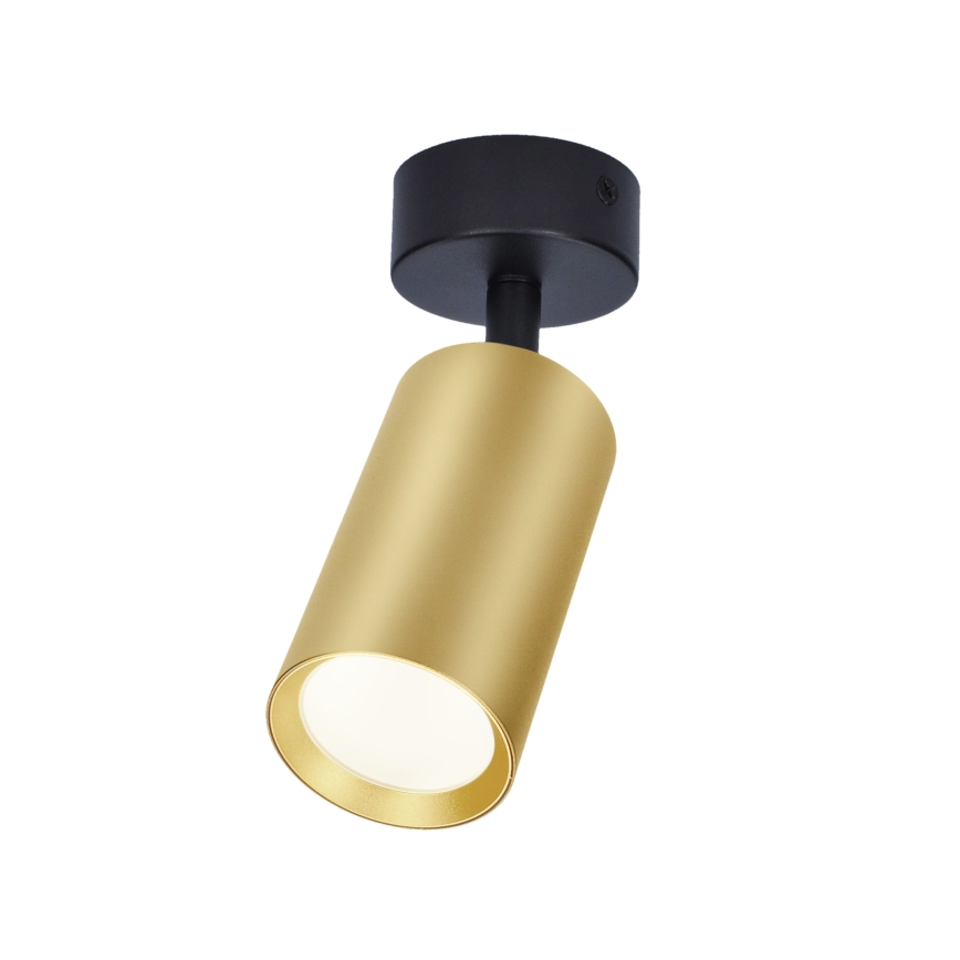 Brilagi - Akcentinis apšvietimas SELE GOLDEN 1xGU10/30W/230V juoda/auksas