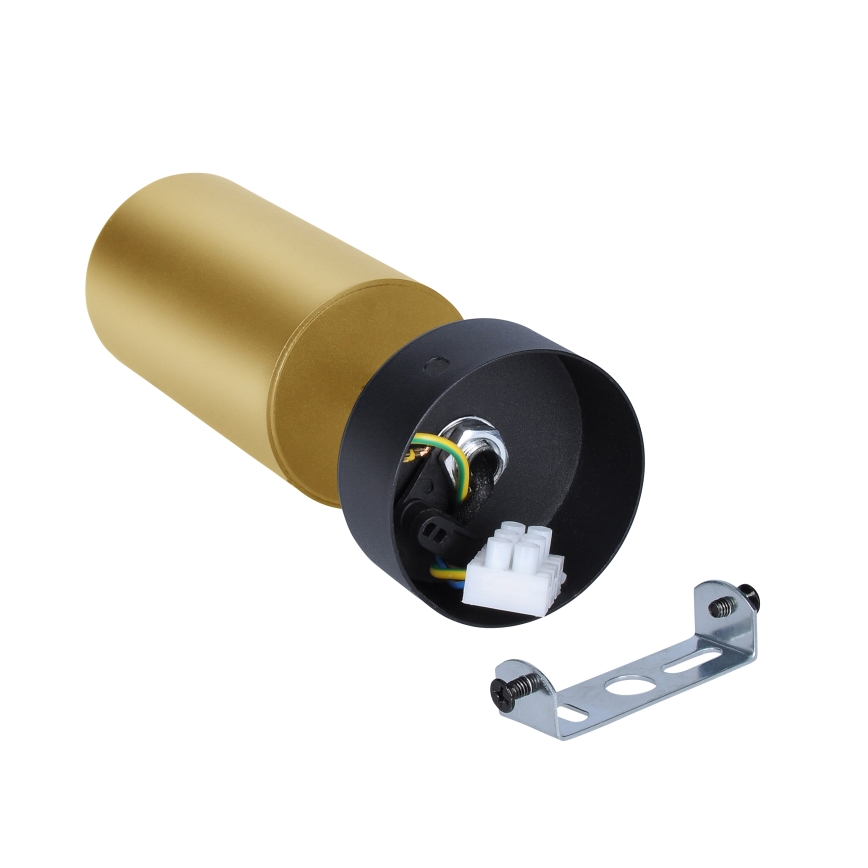 Brilagi - Akcentinis apšvietimas SELE GOLDEN 1xGU10/30W/230V juoda/auksas