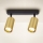 Brilagi - Akcentinis apšvietimas SELE GOLDEN 2xGU10/30W/230V juoda/auksas