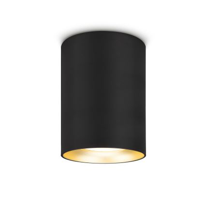 Brilagi - Akcentinis apšvietimas TRINE 1xGU10/30W/230V juoda/auksas