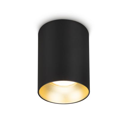 Brilagi - Akcentinis apšvietimas TRINE 1xGU10/30W/230V juoda/auksas