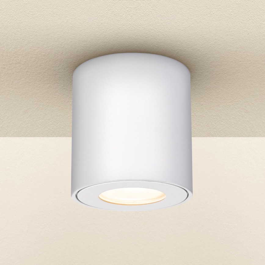 Brilagi - Akcentinis vonios šviestuvas MIA 1xGU10/30W/230V 84x80 mm balta IP54