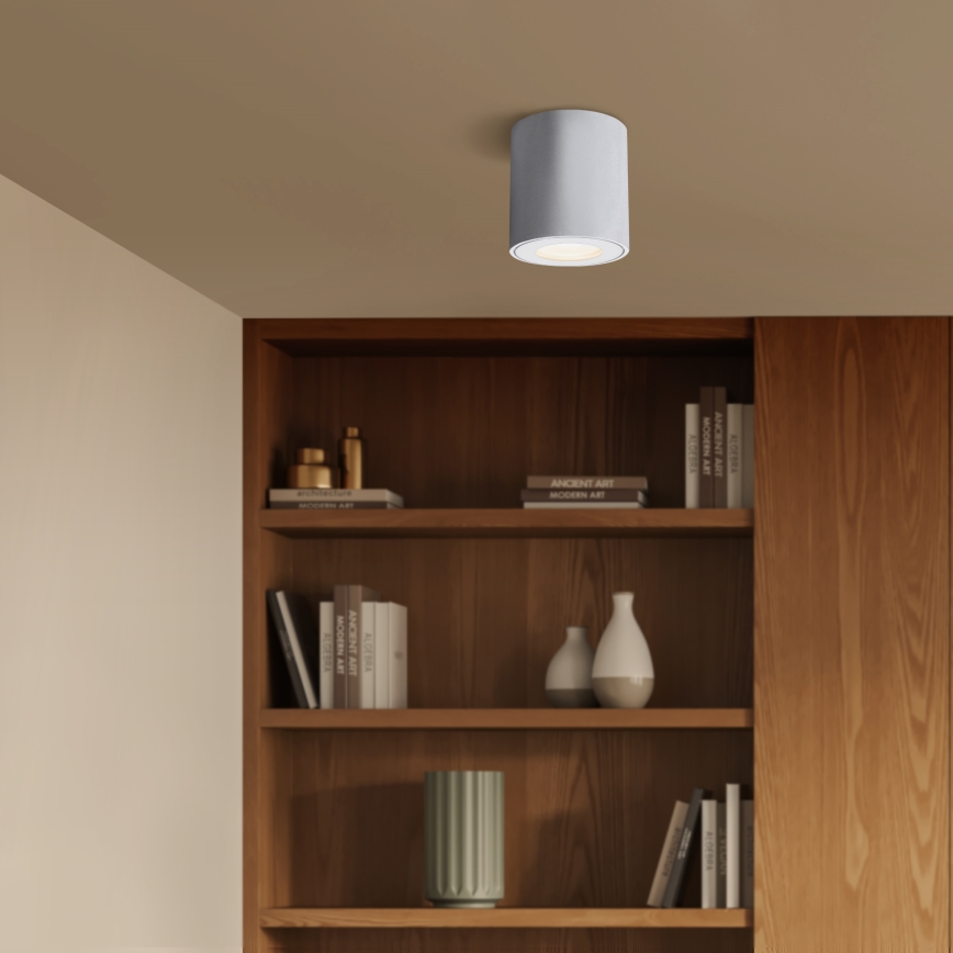 Brilagi - Akcentinis vonios šviestuvas MIA 1xGU10/30W/230V 84x80 mm balta IP54