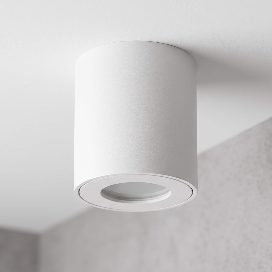 BRILAGI - Akcentinis vonios šviestuvas MIA 1xGU10/30W/230V 84x80 mm balta IP54
