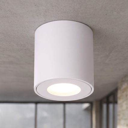 BRILAGI - Akcentinis vonios šviestuvas MIA 1xGU10/30W/230V 84x80 mm balta IP54
