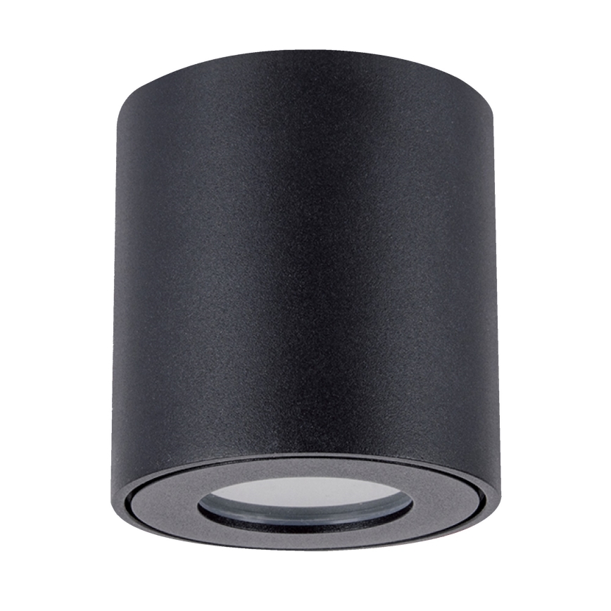 Brilagi - Akcentinis vonios šviestuvas MIA 1xGU10/30W/230V 84x80 mm juoda IP54