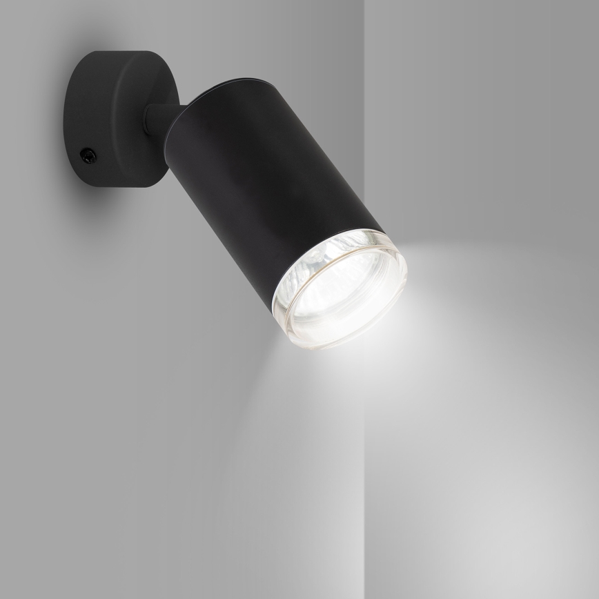 Brilagi - Akcentinis vonios šviestuvas SELE 1xGU10/30W/230V IP44 juoda
