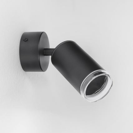 Brilagi - Akcentinis vonios šviestuvas SELE 1xGU10/30W/230V IP44 juoda