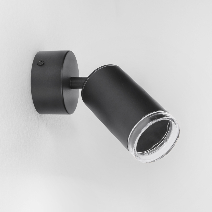 Brilagi - Akcentinis vonios šviestuvas SELE 1xGU10/30W/230V IP44 juoda