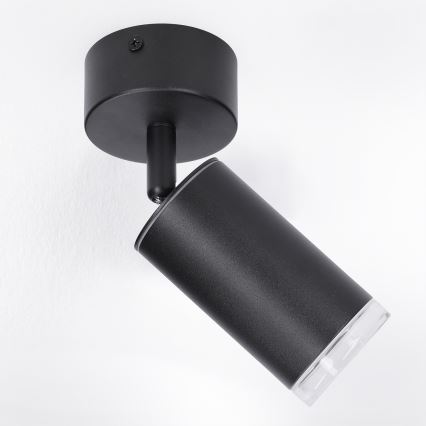 Brilagi - Akcentinis vonios šviestuvas SELE 1xGU10/30W/230V IP44 juoda