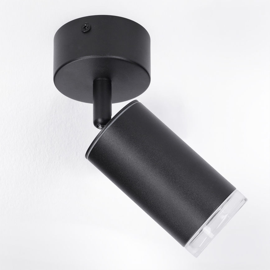 Brilagi - Akcentinis vonios šviestuvas SELE 1xGU10/30W/230V IP44 juoda