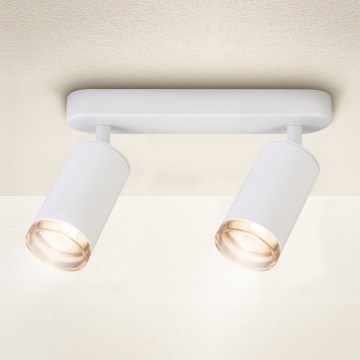 Brilagi - Akcentinis vonios šviestuvas SELE 2xGU10/30W/230V IP44 balta