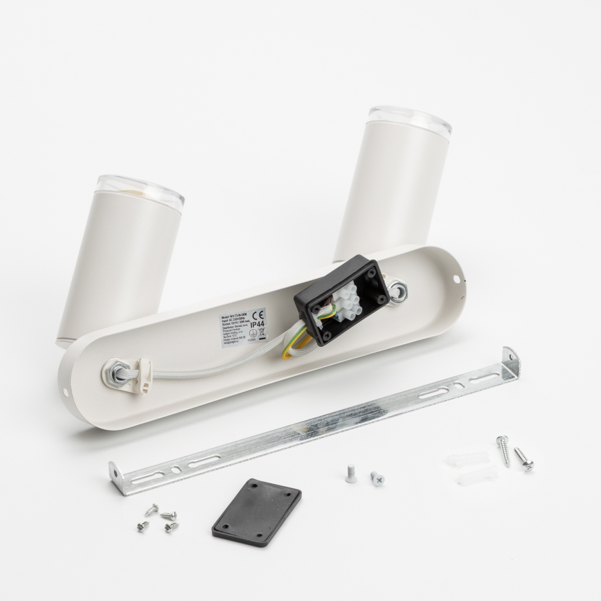 Brilagi - Akcentinis vonios šviestuvas SELE 2xGU10/30W/230V IP44 balta