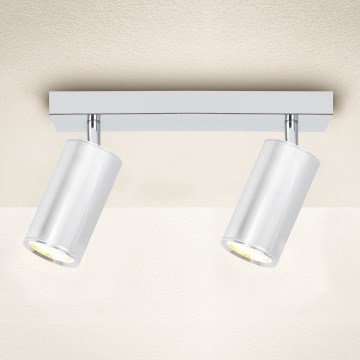 Brilagi - Akcentinis vonios šviestuvas SELE 2xGU10/30W/230V IP44 blizgus chromas