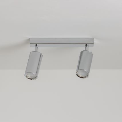 Brilagi - Akcentinis vonios šviestuvas SELE 2xGU10/30W/230V IP44 blizgus chromas