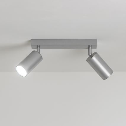 Brilagi - Akcentinis vonios šviestuvas SELE 2xGU10/30W/230V IP44 sidabras