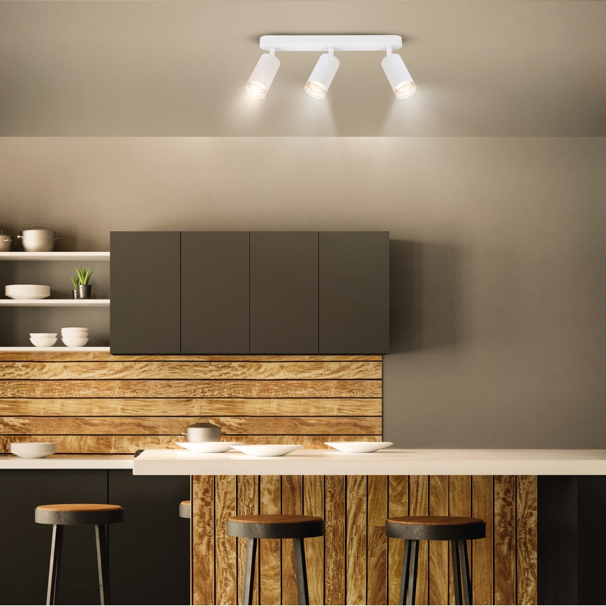 Brilagi - Akcentinis vonios šviestuvas SELE 3xGU10/30W/230V IP44 balta