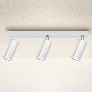 Brilagi - Akcentinis vonios šviestuvas SELE 3xGU10/30W/230V IP44 blizgus chromas