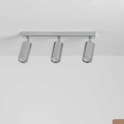 Brilagi - Akcentinis vonios šviestuvas SELE 3xGU10/30W/230V IP44 blizgus chromas