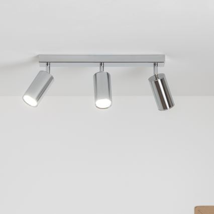 Brilagi - Akcentinis vonios šviestuvas SELE 3xGU10/30W/230V IP44 blizgus chromas