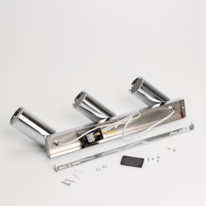 Brilagi - Akcentinis vonios šviestuvas SELE 3xGU10/30W/230V IP44 blizgus chromas