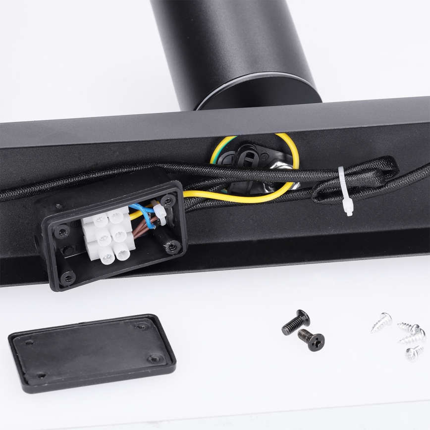 Brilagi - Akcentinis vonios šviestuvas SELE 3xGU10/30W/230V IP44 juoda