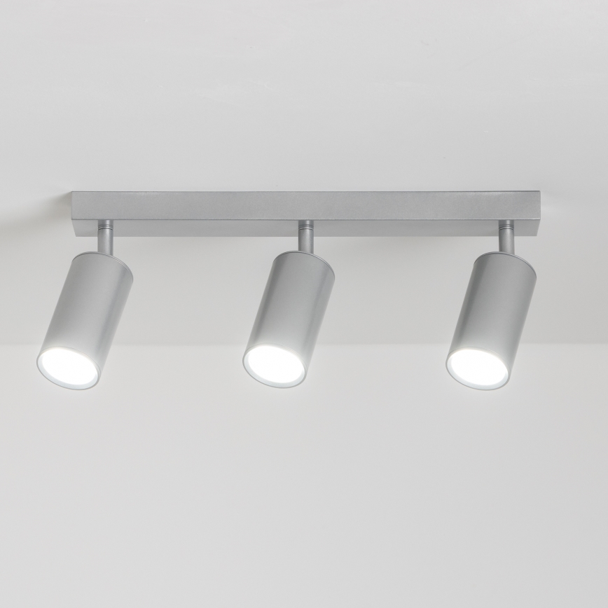Brilagi - Akcentinis vonios šviestuvas SELE 3xGU10/30W/230V IP44 sidabras