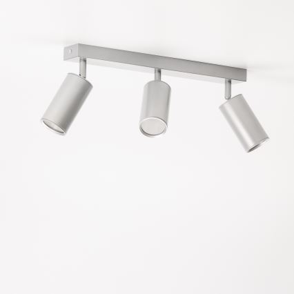 Brilagi - Akcentinis vonios šviestuvas SELE 3xGU10/30W/230V IP44 sidabras