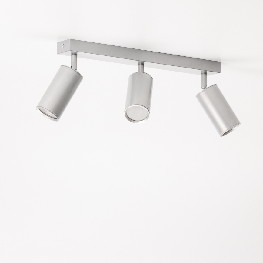 Brilagi - Akcentinis vonios šviestuvas SELE 3xGU10/30W/230V IP44 sidabras