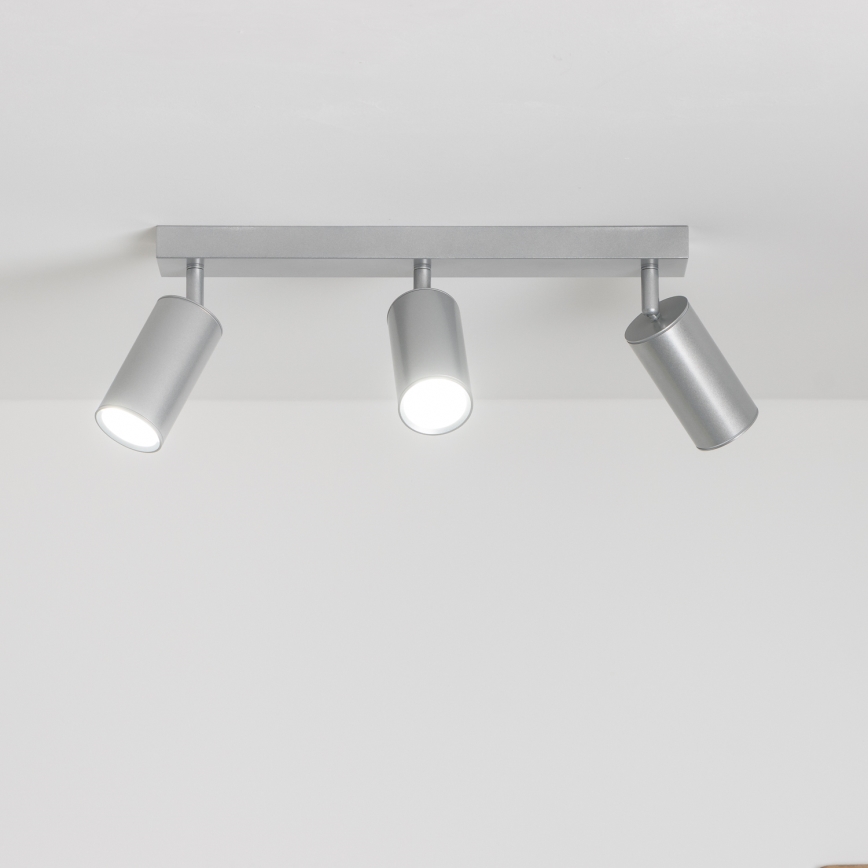 Brilagi - Akcentinis vonios šviestuvas SELE 3xGU10/30W/230V IP44 sidabras