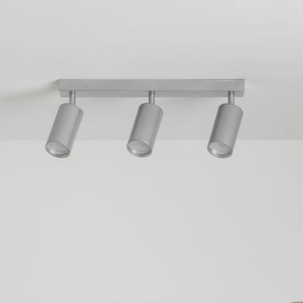 Brilagi - Akcentinis vonios šviestuvas SELE 3xGU10/30W/230V IP44 sidabras