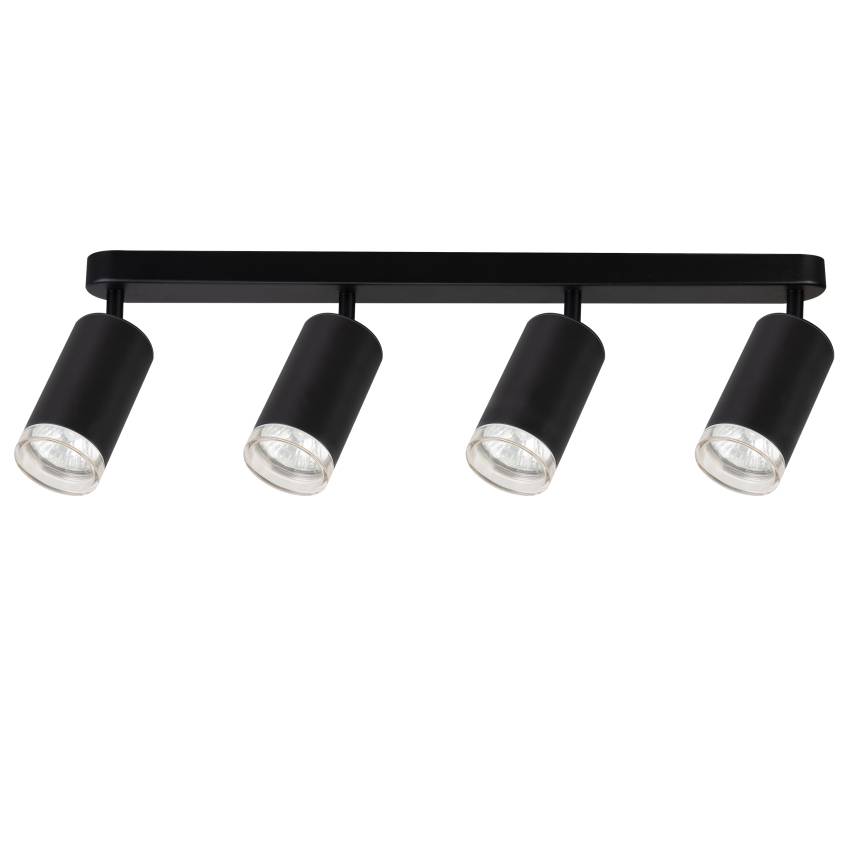 Brilagi - Akcentinis vonios šviestuvas SELE 4xGU10/30W/230V IP44 juoda