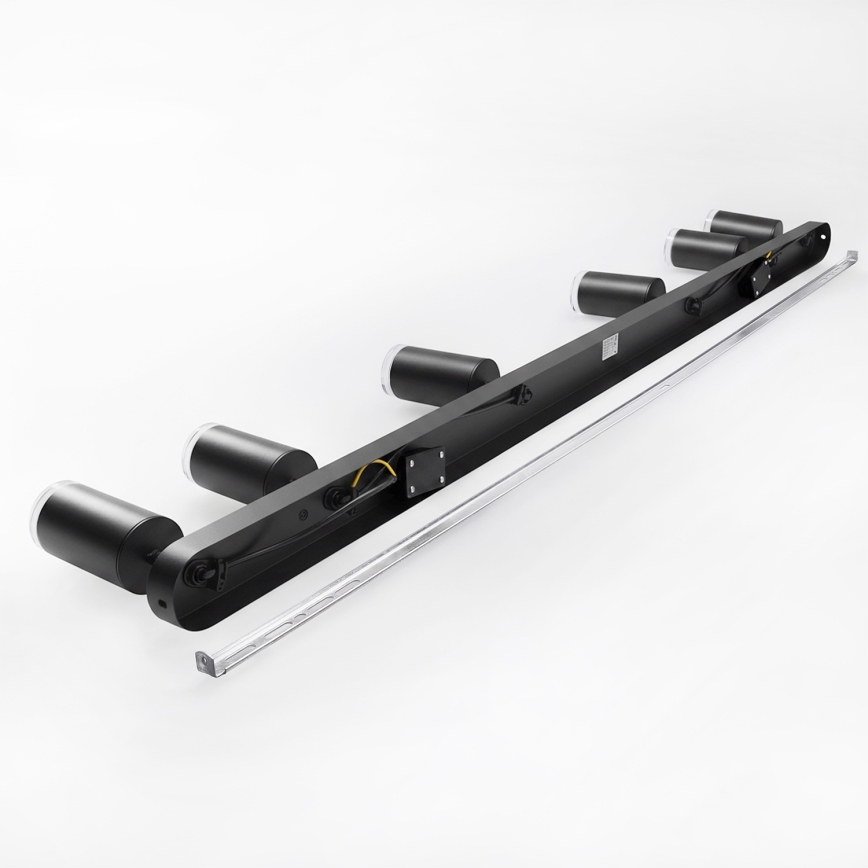 Brilagi - Akcentinis vonios šviestuvas SELE 6xGU10/30W/230V IP44 juoda