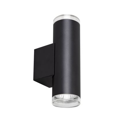 Brilagi - Sieninis akcentinis vonios šviestuvas SELE AQUA 4xGU10/30W/230V IP44 juoda