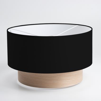 Brilagi - Ant lubų montuojama LED liustra CERIA 1xE27/40W/230V pr. 50 cm juoda/smėlinė