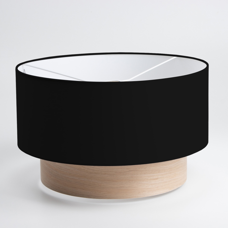 Brilagi - Ant lubų montuojama LED liustra CERIA 1xE27/40W/230V pr. 50 cm juoda/smėlinė