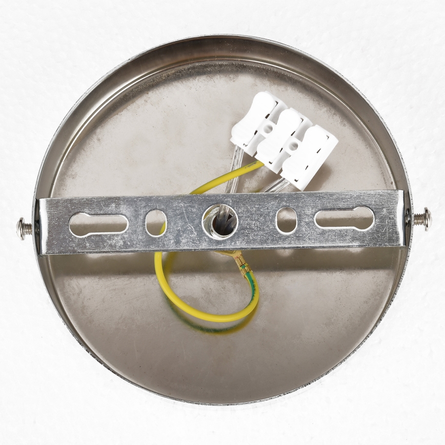 Brilagi - Ant lubų montuojamas šviestuvas ECLIPSE 5xE14/10W/230V, skersmuo 38 cm, sidabrinis