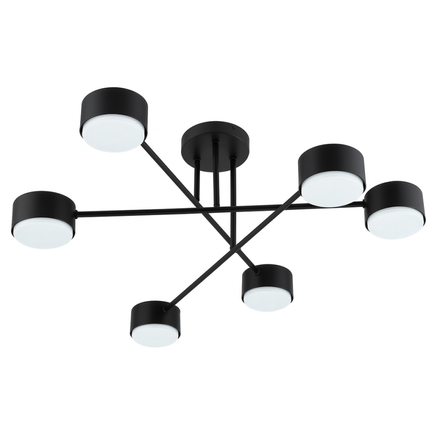 Brilagi - Ant lubų montuojamas šviestuvas MONO 6xGX53/12W/230V, juodas