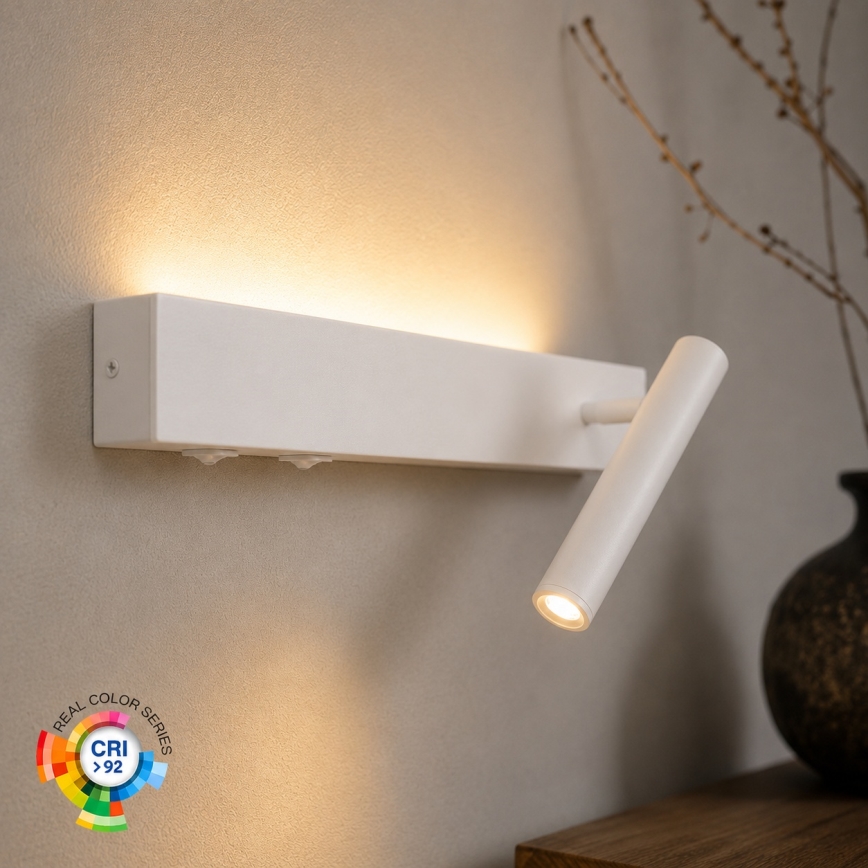 BRILAGI - ARLIX LED sieninis taškinis šviestuvas, LED 3W/230V + LED 7W, baltas, CRI 90