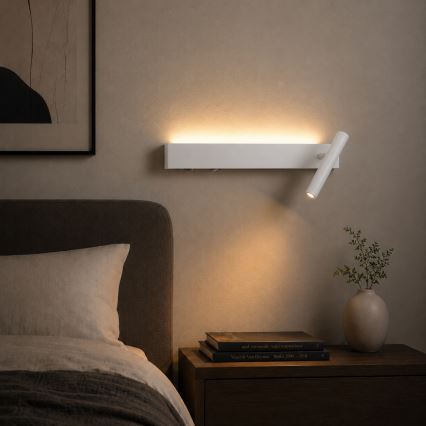 BRILAGI - ARLIX LED sieninis taškinis šviestuvas, LED 3W/230V + LED 7W, baltas, CRI 90