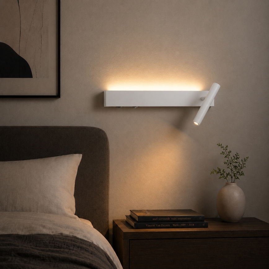 BRILAGI - ARLIX LED sieninis taškinis šviestuvas, LED 3W/230V + LED 7W, baltas, CRI 90
