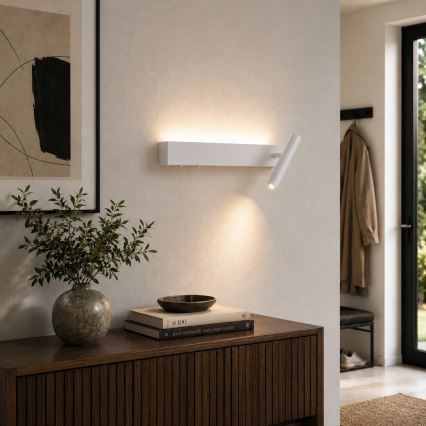 BRILAGI - ARLIX LED sieninis taškinis šviestuvas, LED 3W/230V + LED 7W, baltas, CRI 90