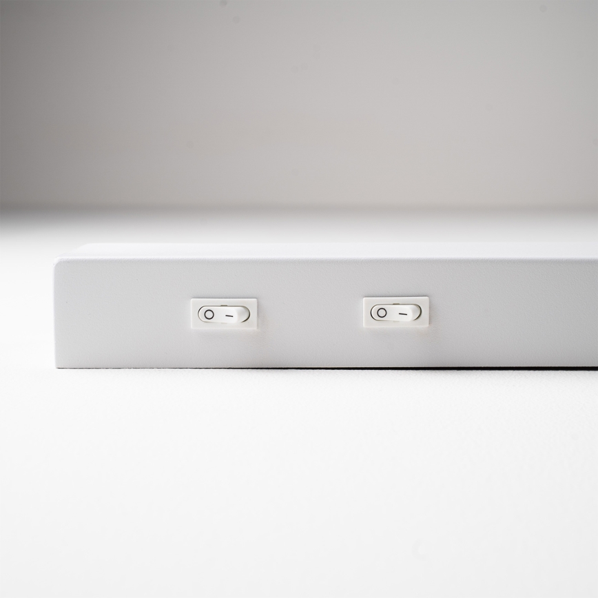 BRILAGI - ARLIX LED sieninis taškinis šviestuvas, LED 3W/230V + LED 7W, baltas, CRI 90