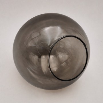 Brilagi - Atsarginis stiklas liustrai ir lempai MALIVA E14 Ø 13 cm, dūminis