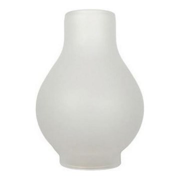 Brilagi - Atsarginis stiklas šviestuvui ir sieninei lempai ROATA, VELA, RUSTIC, QUEEN, TIMONA E14 baltas