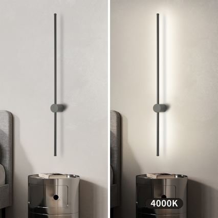 Brilagi - Lauko sieninis LED šviestuvas AURA LED/20W/230V 4000K IP54 97 cm antracitas