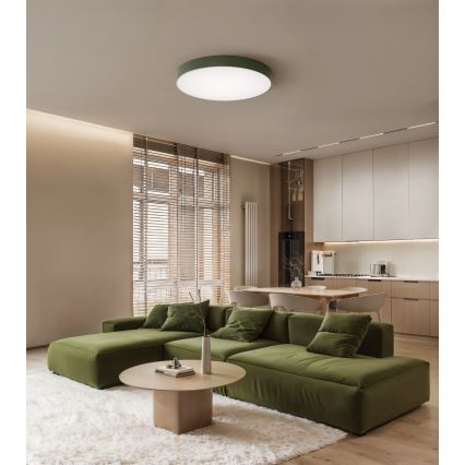 Brilagi - CLARE lubinis šviestuvas 4xE27/24W/230V, skersmuo 50 cm, khaki