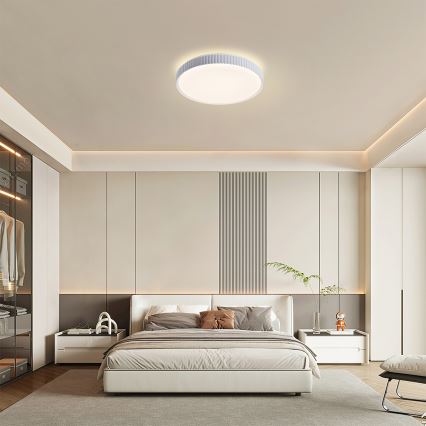 Brilagi - Dimeriuojamas LED lubinis šviestuvas CORVO LED/72W/230V 3000-6000K, baltas, Ø 50 cm + nuotolinio valdymo pultas