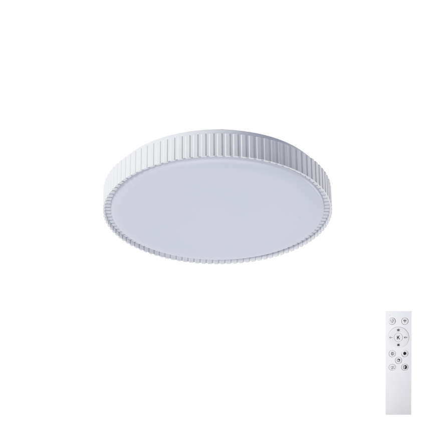 Brilagi - Dimeriuojamas LED lubinis šviestuvas CORVO LED/72W/230V 3000-6000K, baltas, Ø 50 cm + nuotolinio valdymo pultas